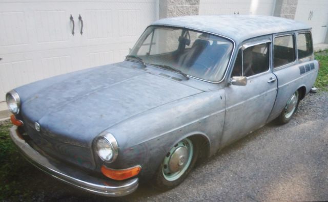 1971 volkswagen square back fuel injection 82k miles runs manual transmission