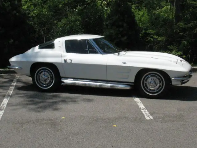 1963 corvette split window coupe 327/340 4 speed originally black on black htf