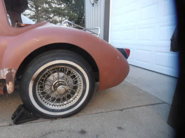 1958 mg mga coupe wire wheels