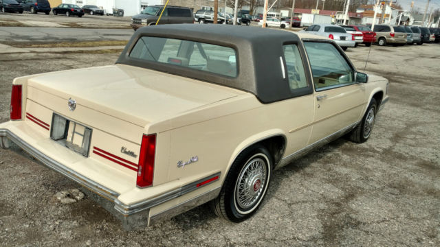 1987 cadillac deville coupe de ville coupe 2-door 4.1l
