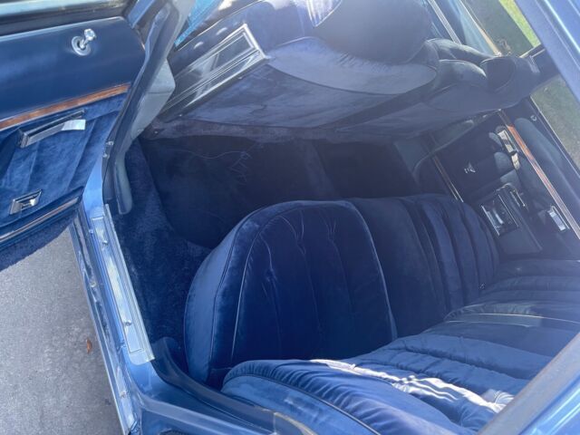 1980 pontiac bonneville sedan blue fwd automatic