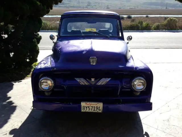 1954 ford f-250 nostalgic hot rod rat rod classic harley hauler v8 kool gt