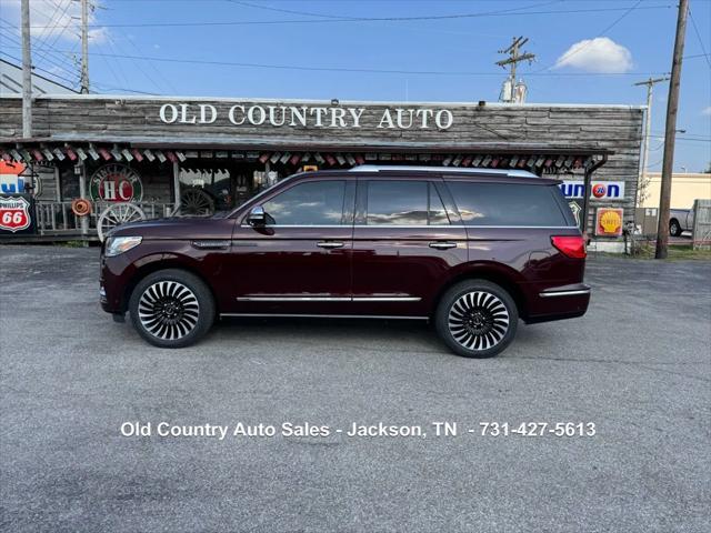 2018 lincoln navigator black label