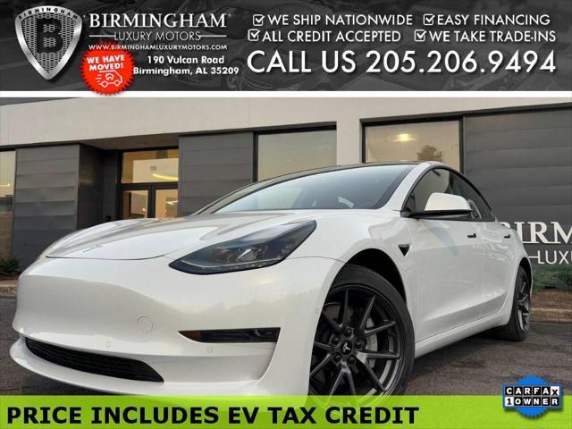 2021 tesla model 3 standard range plus