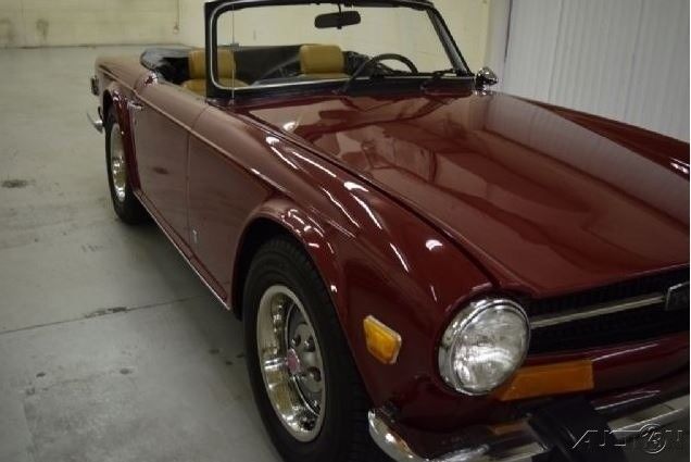 1974 triumph tr-6 convertible, orig 6-cylinder engine, 4-spd manual, 17000 mi