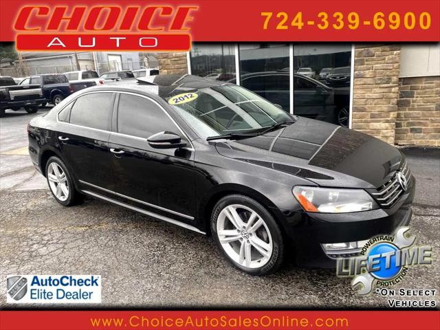2012 volkswagen passat 2.0 tdi sel premium