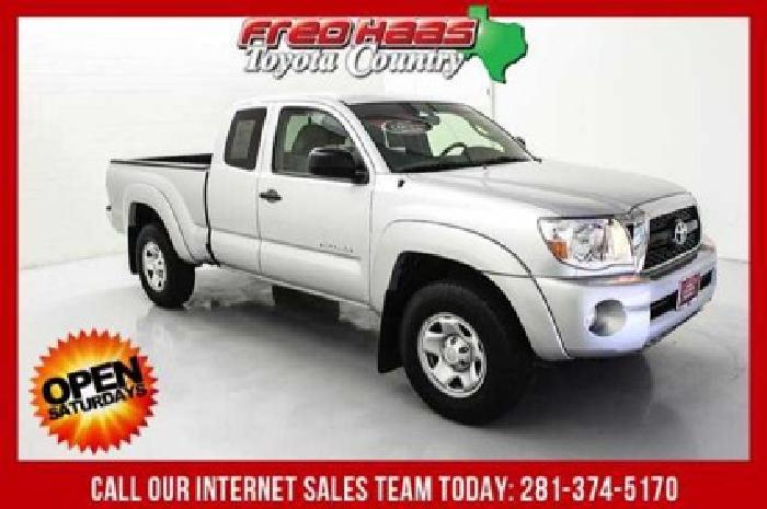 2011 toyota tacoma 4wd access cab standard bed v6 automatic in spring, tx