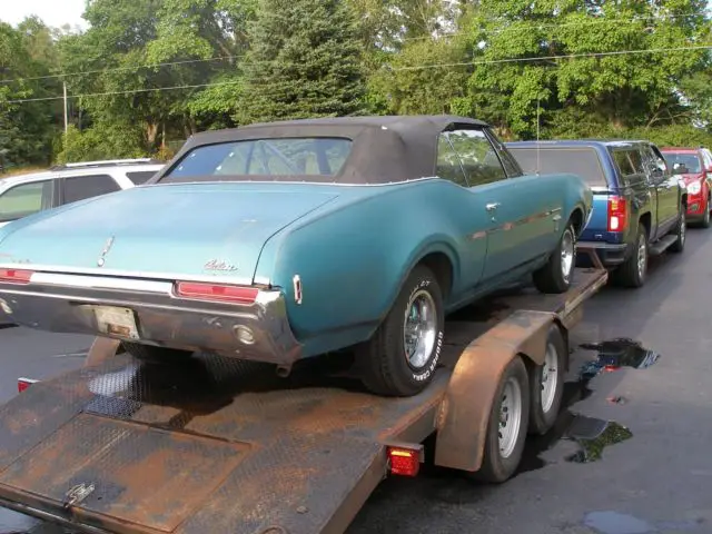 1968 oldsmobile cutlass supreme convertible 442 w-30