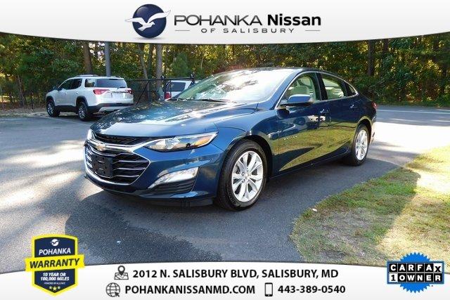 used 2019 chevrolet malibu lt w/ 1lt salisbury, md 21801 for sale in salisbury, maryland