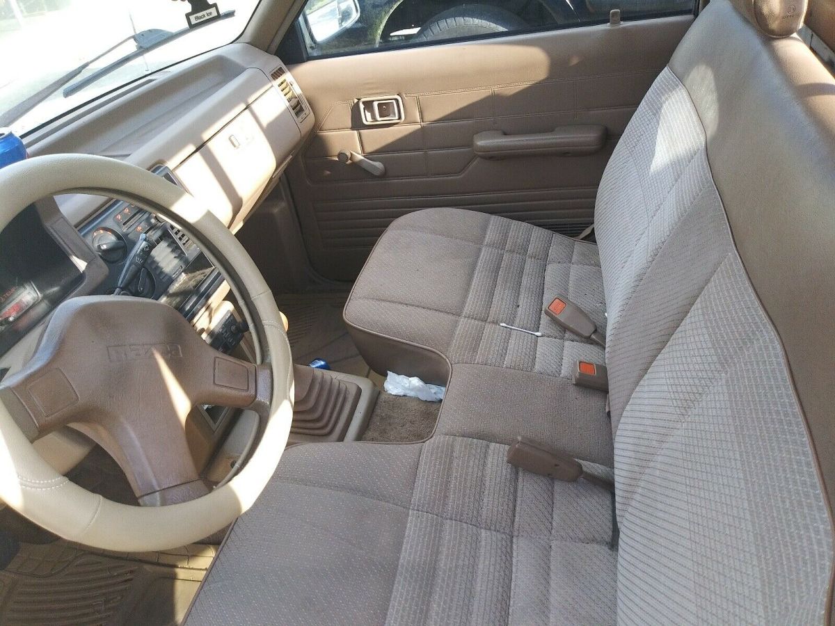 1992 mazda b2200 pickup white rwd manual short bed