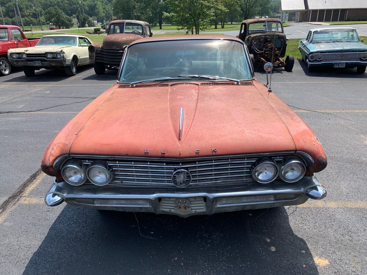 1961 buick electra coupe red rwd automatic