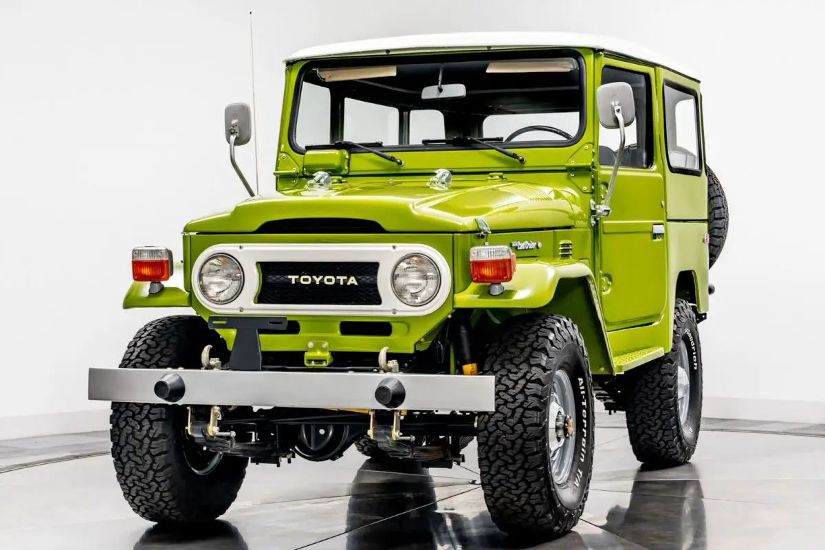 1976 toyota fj cruiser suv 4.2l inline 6 4-speed manual