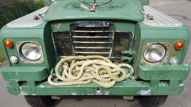 1975 land rover series iii 109 military ffr defender left hand drive