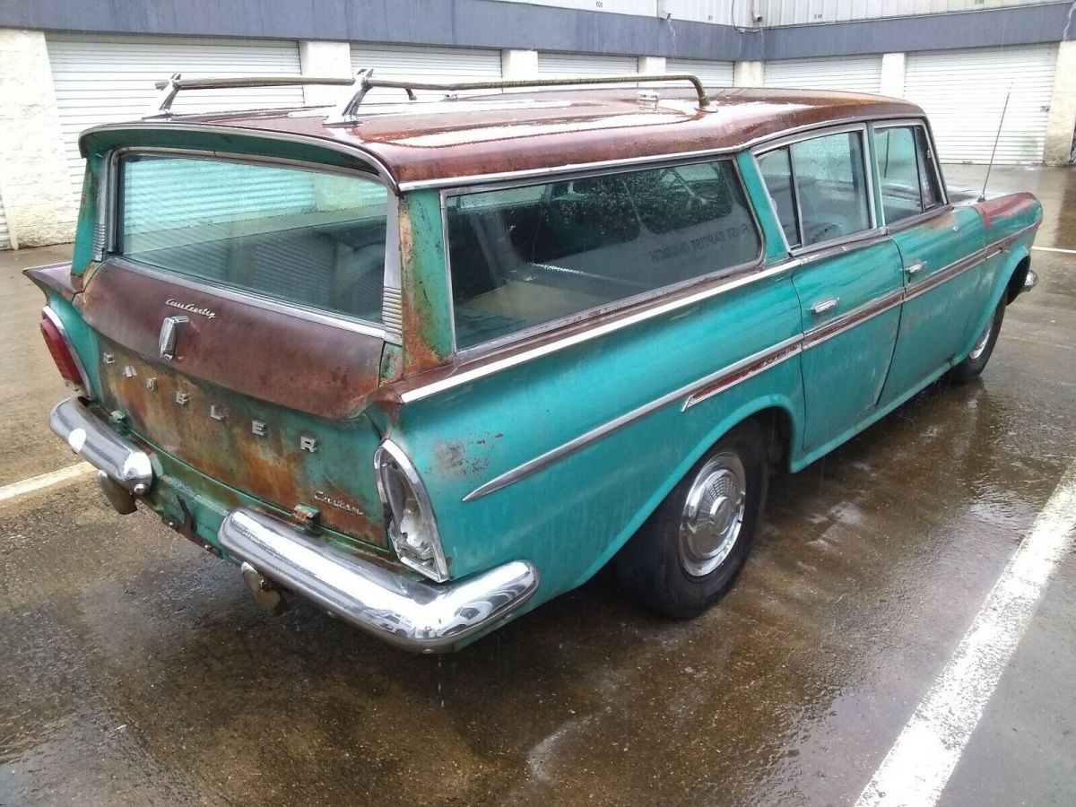1960 amc rambler custom cross-country wagon