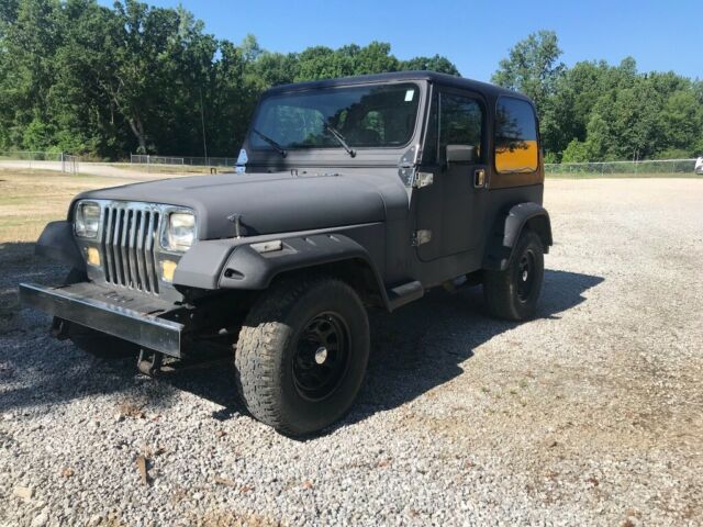 1987 jeep wrangler yj black