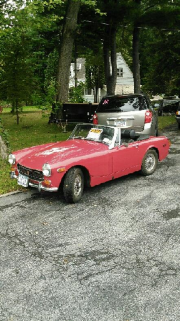 1973 mg midget convertable