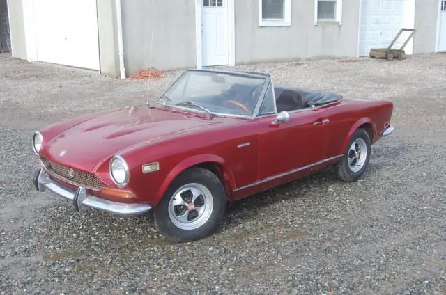 1971 fiat 124 spider