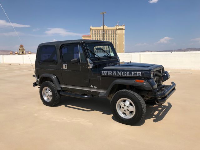 no reserve rare 1987 jeep wrangler amc yjs all original low miles 6 cyl 5 speed