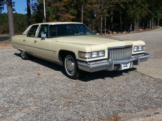 1975 cadillac fleetwood brougham d'eleagance