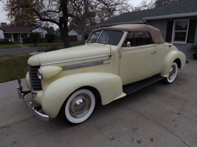 1937 oldsmobile convertible sport coupe f-37 very rare original california car