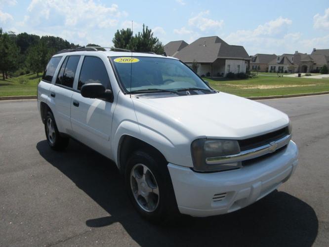 used 2007 chevrolet trailblazer ls auburn, al 36830 for sale in auburn, alabama