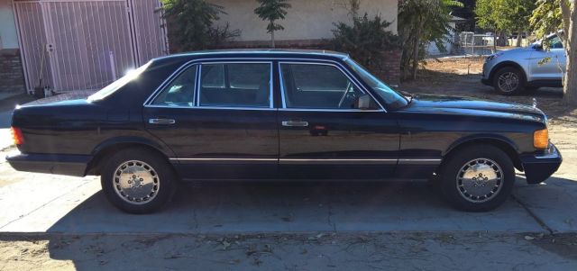 1990 mercedes 560 sel low 131k miles, ca car, clean, smogged, nice