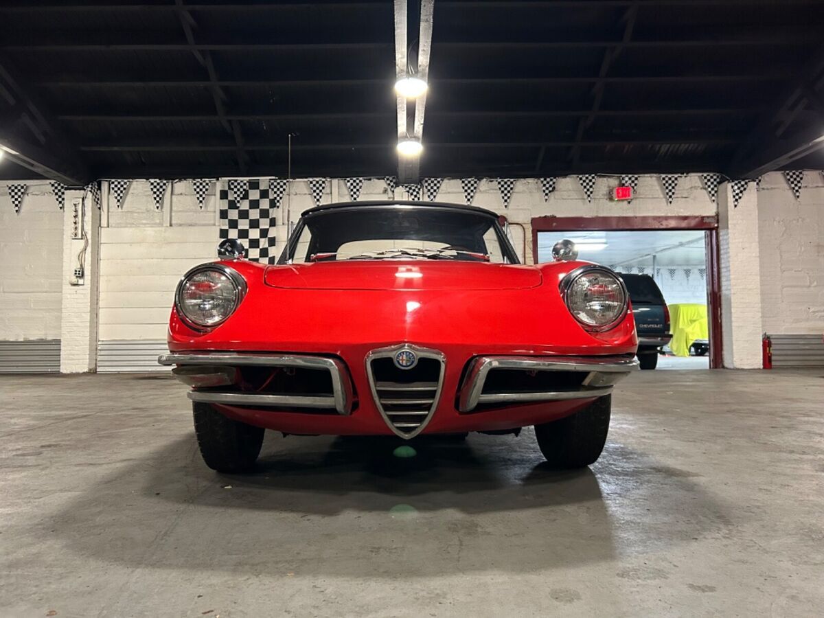 1967 alfa romeo spider duetto 1,600cc engine 5-speed transmission mint condition