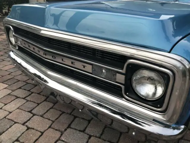 1970 chevrolet c-10 pickup custom 454v8 auto air spectacular!!