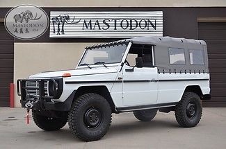 1987 white diesel 4x4 g-series g-class g-wagon d-90 110 defender 4 wheel