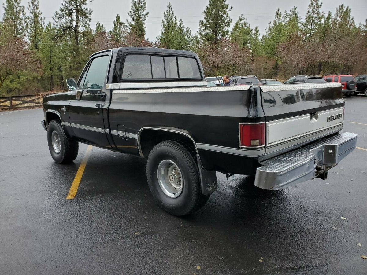 1984 k10 silverado short bed fully loaded 80,000 actual miles