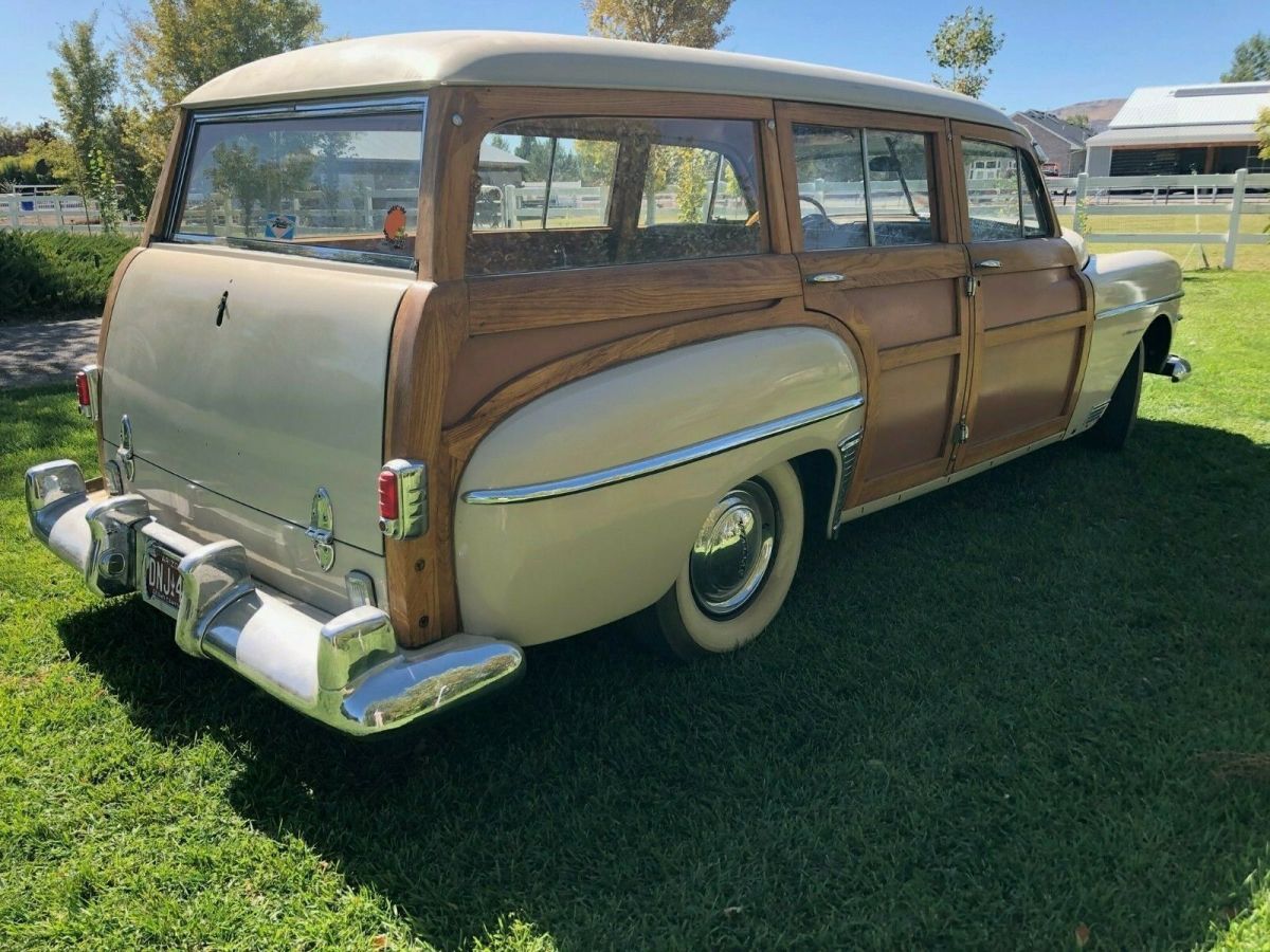 1950 woody chrysler royal town & country station wagon