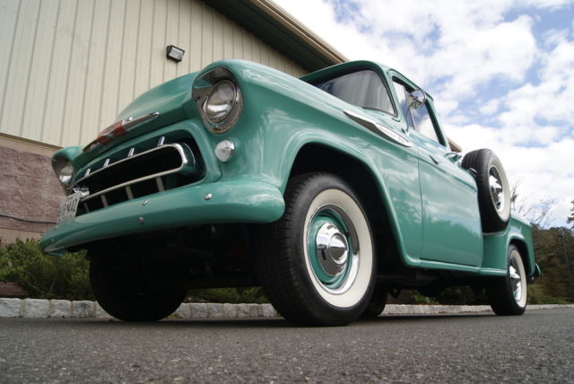 1957 chevrolet 3100 283 v8 frame off restoration collector quality must see !!!