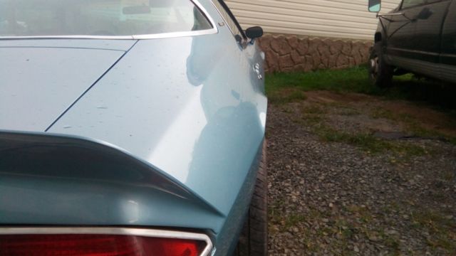 1976 chevrolet camaro lt rebuilt 5.7 in 2012 blue matching numbers