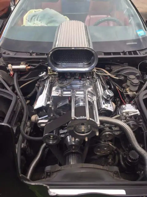 corvette hot rod. supercharged