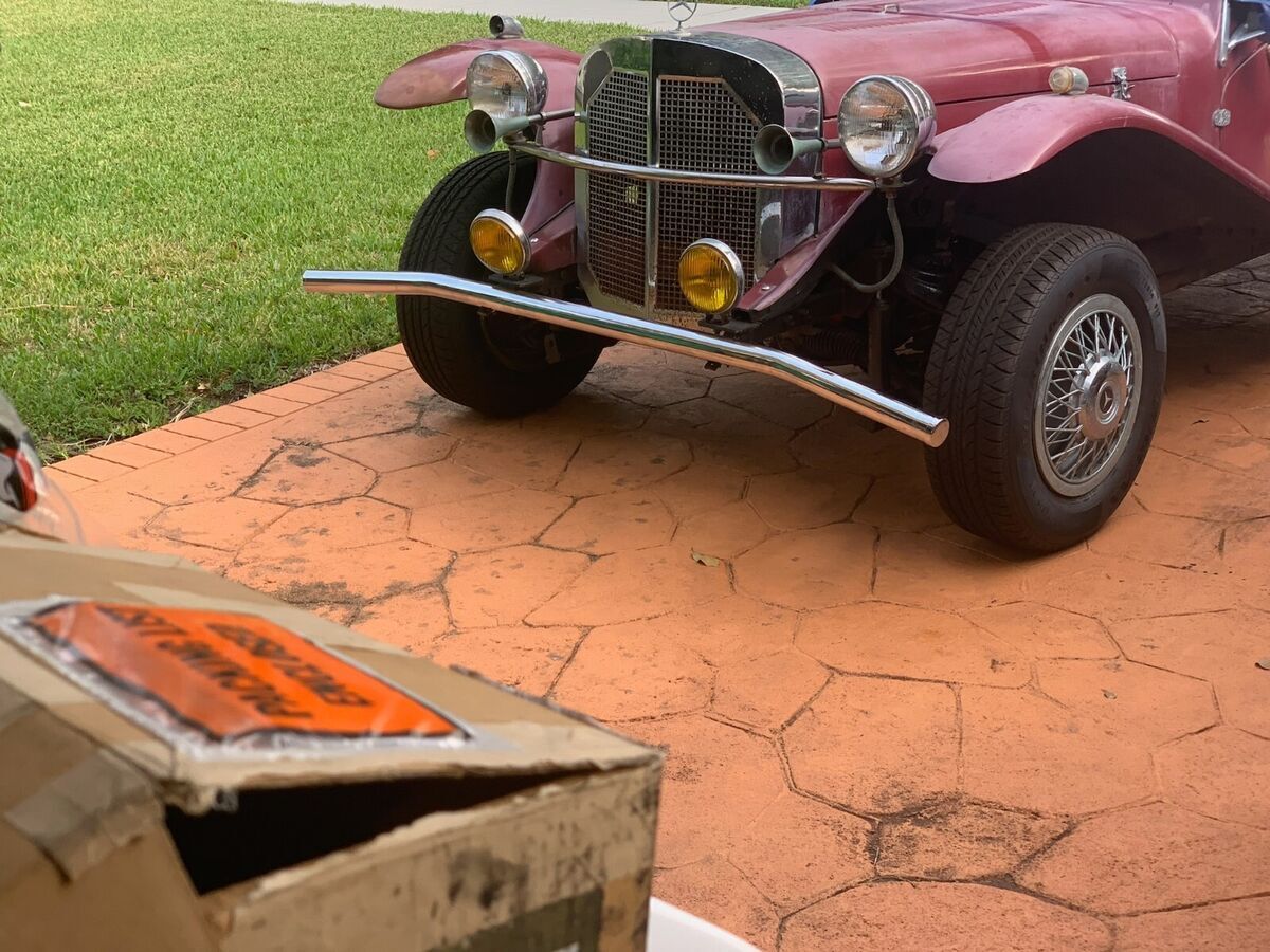 1929 mercedes-benz gazelle ssk fiberfab