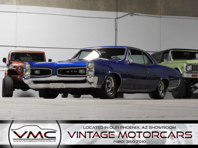 1966 pontiac gto 4-speed phs docs!