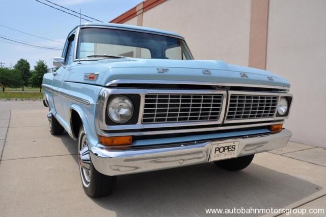1970 ford f100 original sport custom show truck car hot rod xlt ranger resto