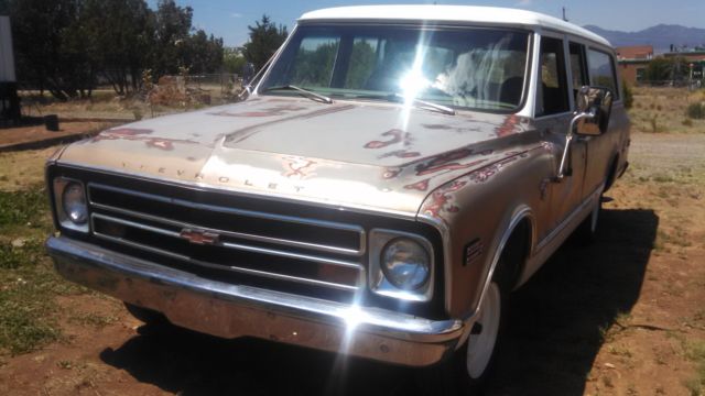 1968 chevrolet c10 suburban 3 door 2wd 396 bb