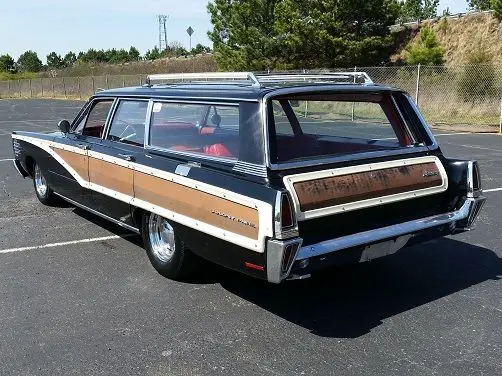 1965 mercury colony park 63500 miles black