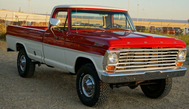 rare 1967 ford f100 custom cab, 4x4, 352 v8, survivor truck