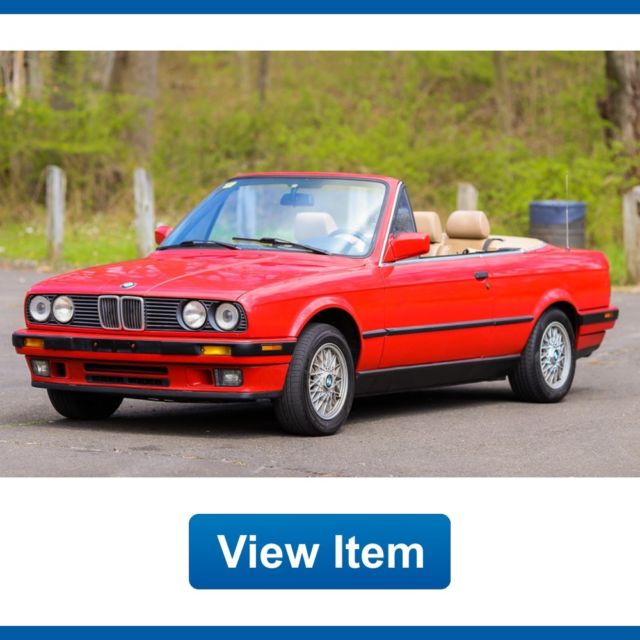 1993 bmw 325ic convertible sport 5speed manual low 64k mi florida carfax servcd!