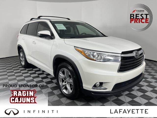 2015 toyota highlander limited v6