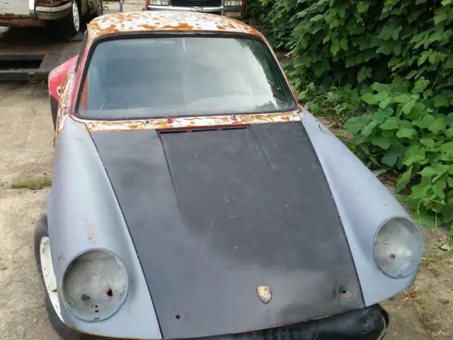1968 porsche 912, special order 96024 silver metallic paint, 911 turbo body