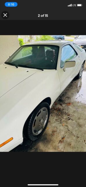 1987 porsche 928 coupe white rwd automatic s