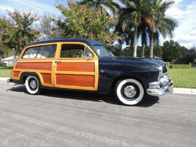 1951 ford country squire woodie wagon fully restored resto in west hollywood, ca