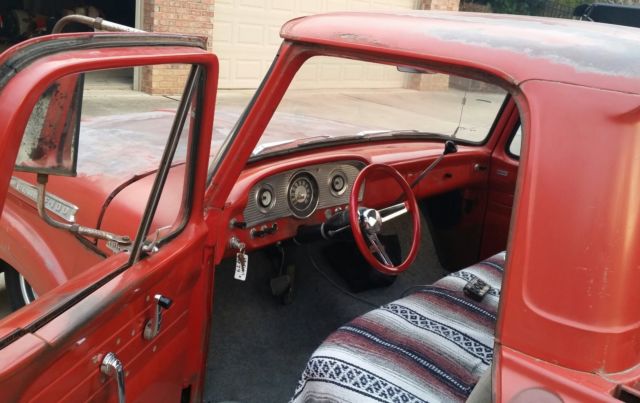 1962 ford bagged unibody f100