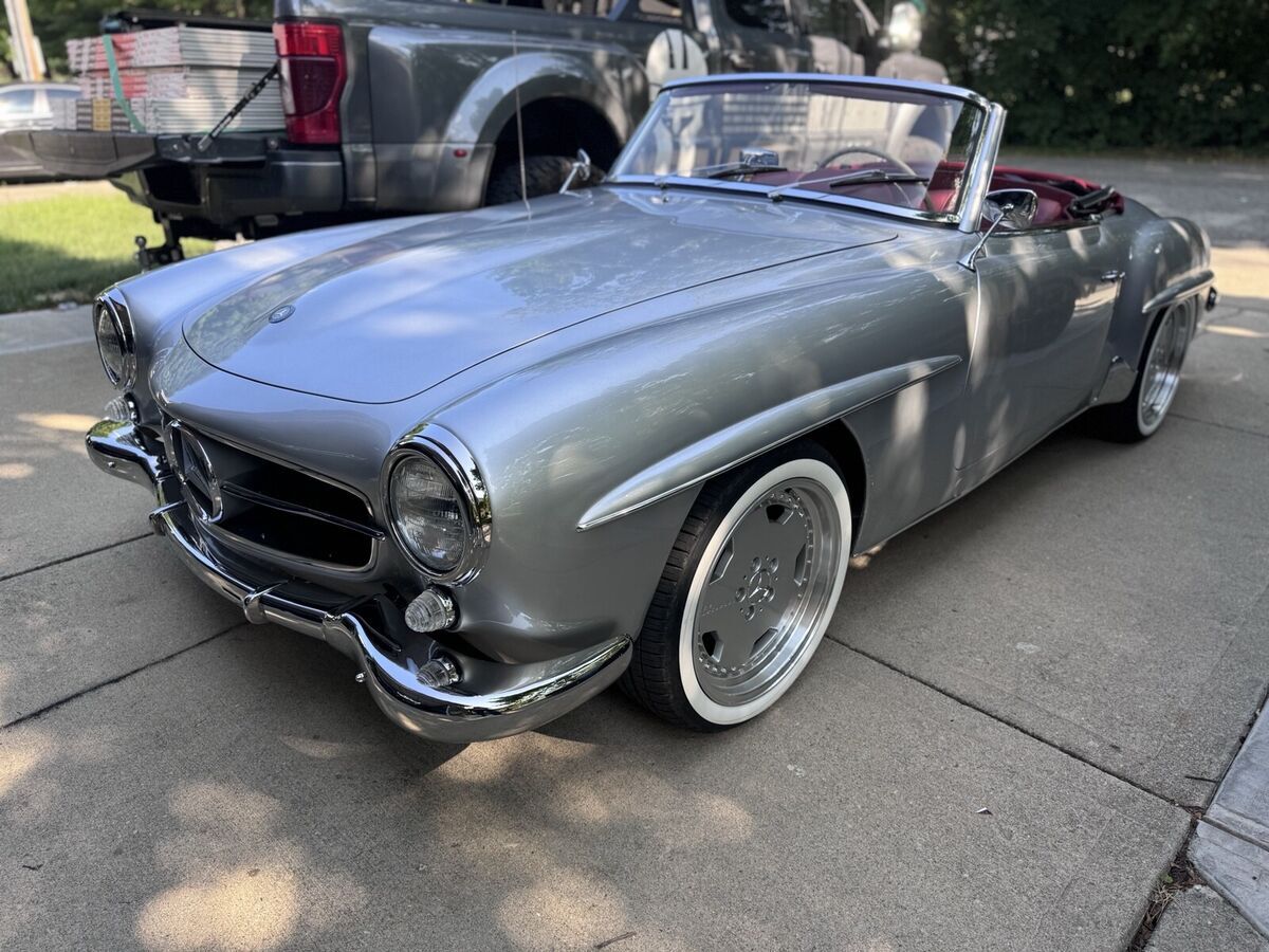 1959 mercedes-benz 190sl grey