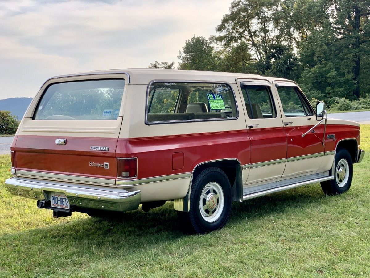 1985 gmc c2500 suburban suv brown rwd automatic sierra classic