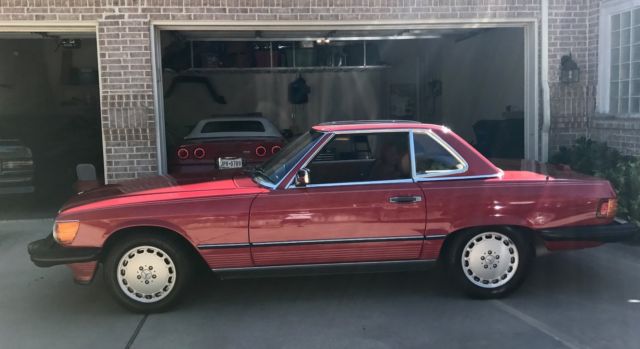 mercedes 1986 560sl 43k original miles clean car fax no accidents original miles