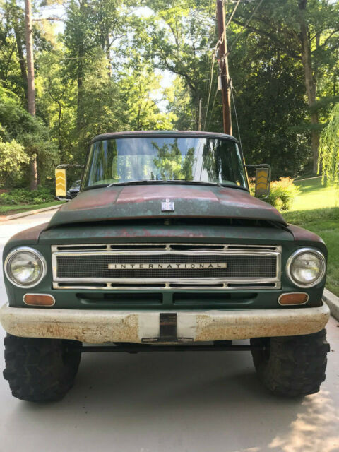 1967 international 1200b 4x4 pickup (non running)